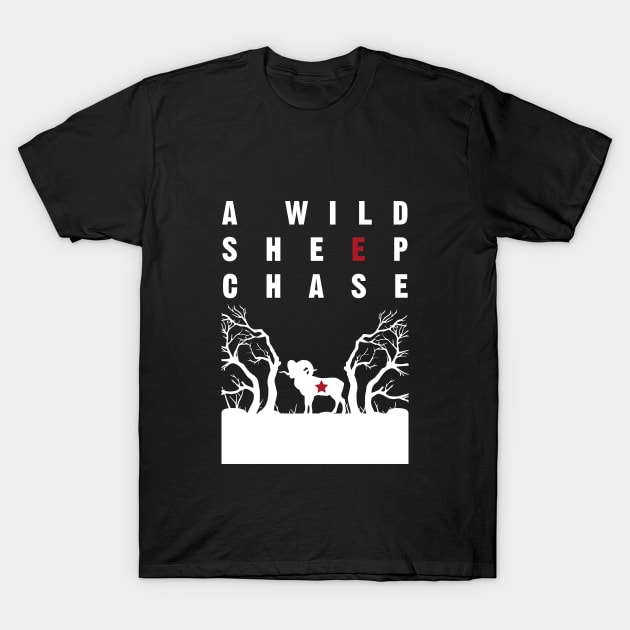 A Wild Sheep Chase T-Shirt by PauEnserius